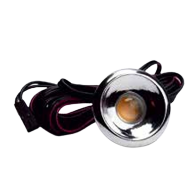Oprawa lampka OL 1 mini 0.7W, chrom, biały zimny