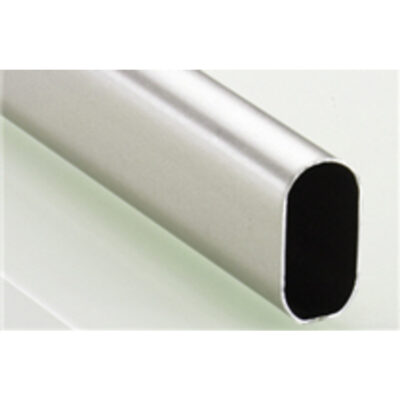 Rura ubraniowa 30 x 15 mm, 2000, niklowany, matowy