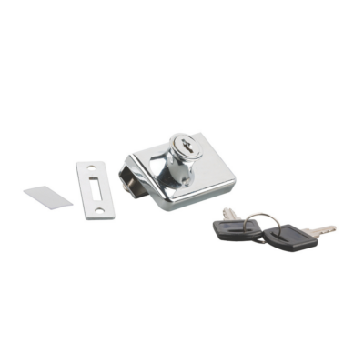 StrongLocks Zamek do szklanych drzwi, chrom
