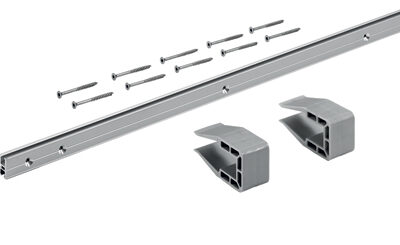 SlideLine M Zestaw profili: 1 profil, 4000 mm, 18 mm