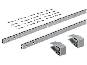 SlideLine M Zestaw profili: 2 profile, 2500 mm, 16 mm