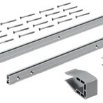 SlideLine M Zestaw profili: 2 profile, 4000 mm, 25 mm