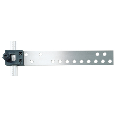 Szablon Accura do systemów prowadnic, aluminium