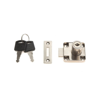 Zamek meblowy kwadratowy ATM ZB-138 19 x 22mm
