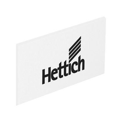 ArciTech Zaślepka, kolor biały z logo Hettich