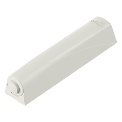 Push to open Pin, z adapterem, długi, biały