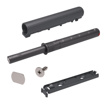 K-Push Texture Zestaw z magnesem i adapterem antracytowym
