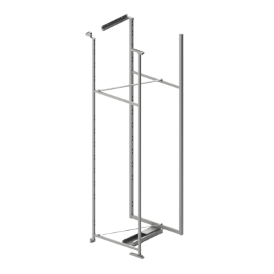 Zestaw ramowy Iseo Tandem, H-1695, 600, srebrny